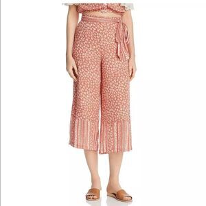Anthropologie Lost + Wander Bottoms | Womens Suns Out Culottes Coral